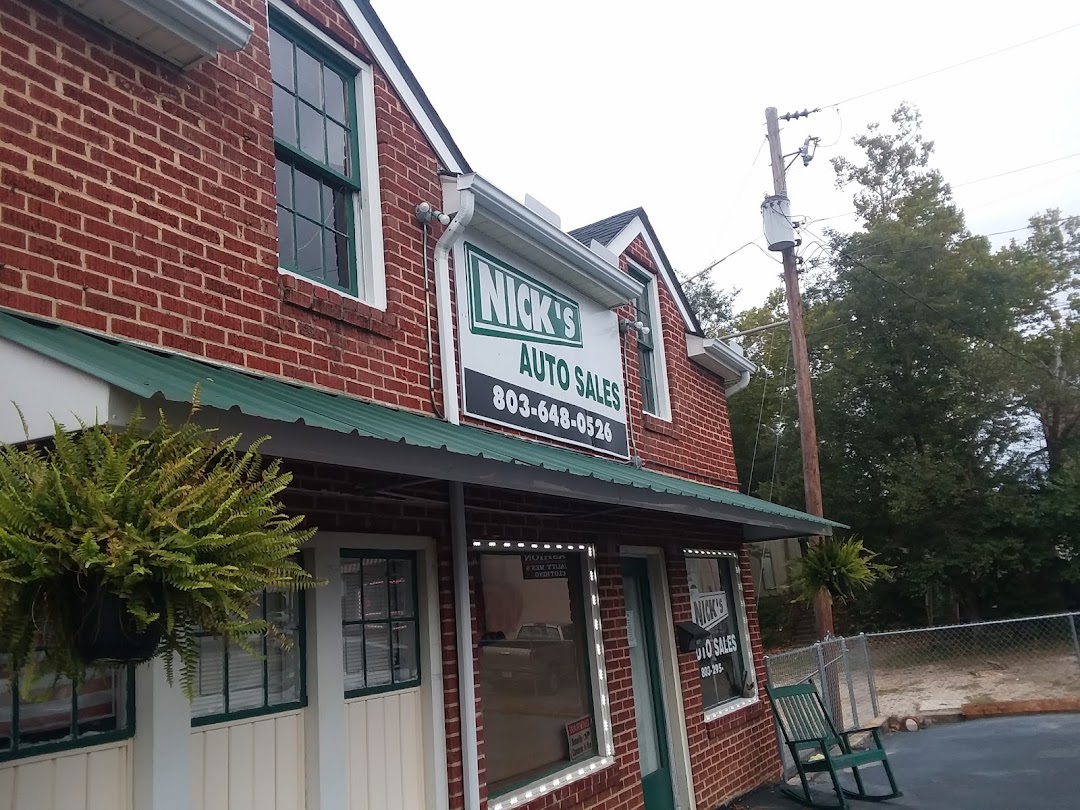 Nicks Auto Sales of Aiken,LLC