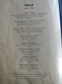 Cànoa à Livigno menu