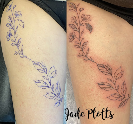 Explore police tattoo ideas, creative tattoo ideas in Lewisburg, available at Jolie Femme Permanent Makeup & Tiny Tattoos