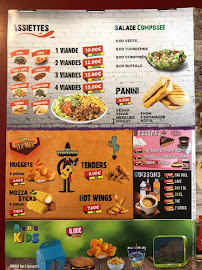 Menu du Kebab montmarault Odelices à Montmarault