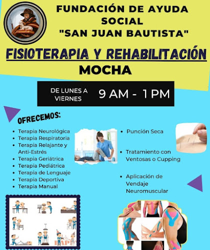 Fundación de Ayuda Social San Juan Bautista - Fisioterapeuta