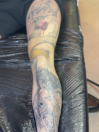 Explore calcifer tattoo ideas, creative tattoo ideas in El Paso, available at Art of Ink Studios