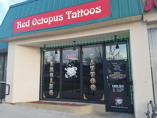 Red Octopus Tattoos & Body Piercings, 7465 Annapolis Rd, Hyattsville, MD 20784, USA, 