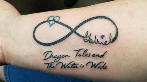 Explore scuba tattoo ideas, creative tattoo ideas in Columbus, available at Bodystain Tattoo