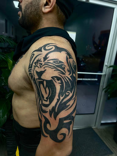 Explore heaven tattoo ideas for guys, creative tattoo ideas in Katy, available at Family Tattoo Studio