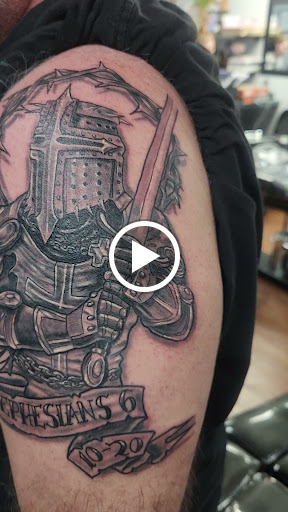 Explore small color tattoo ideas, creative tattoo ideas in Rogers, available at Saved by Grace Tattoo Studio