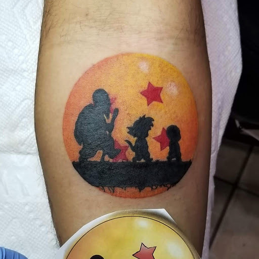 Explore leg tattoos ideas for men, creative tattoo ideas in Houston, available at MS Studios Houstons Ink Therapy