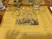 Osteria dell'Angelo à Rome menu