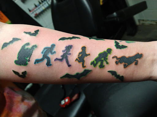 Find best travel tattoo ideas for your next unique tattoo in Halethorpe at Razors Edge Tattoo And Piercing Studio