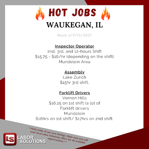 Employment Agency «Labor Solutions», reviews and photos, 3449 Sunset Ave, Waukegan, IL 60087, USA