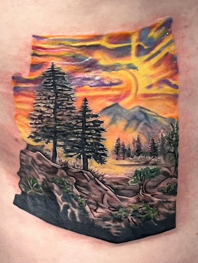 Explore messi tattoo ideas, creative tattoo ideas in Peoria, available at Iron Key Tattoo Studio Inc.