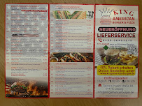 Menu du King American Burger Leipzig à Leipzig