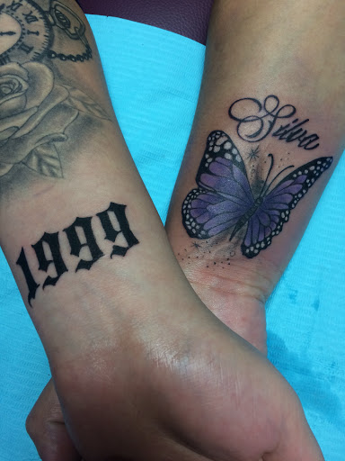 Explore name cover up tattoo ideas, creative tattoo ideas in Houston, available at Ink Love Tattoos