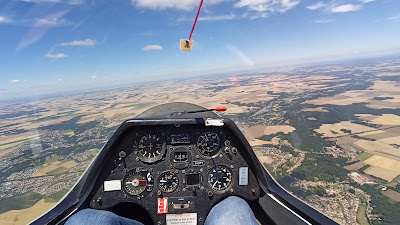 Centre Vélivole du Val de l'Eure, les planeurs de Bailleau à Gallardon