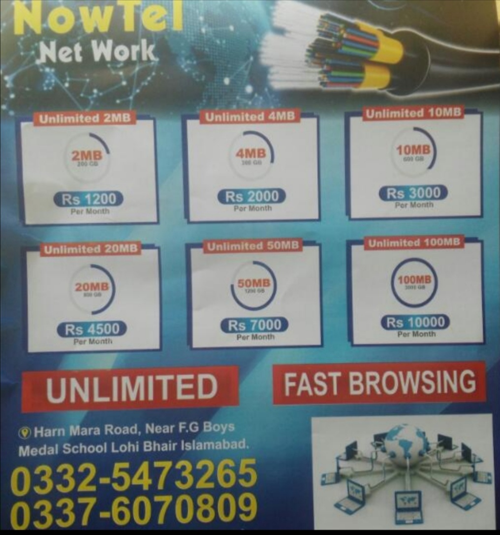 Nowtel.pk (Internet Service Providers)