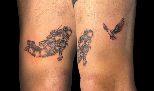 Explore cool back tattoo ideas, creative tattoo ideas in Germantown, available at Ambrotos Tattoo