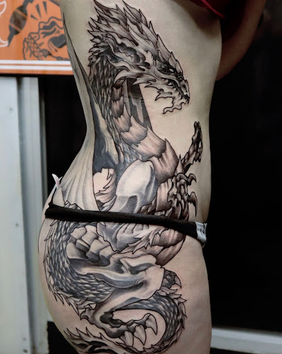 Explore autoimmune disease tattoo ideas, creative tattoo ideas in Jamestown, available at Black Cherry Tattoo Co.