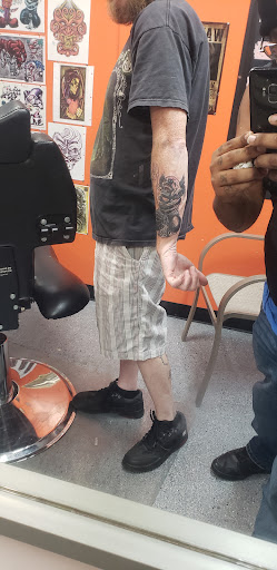 Explore mental health ribbon tattoo ideas, creative tattoo ideas in New Albany, available at ThInker Tattoos