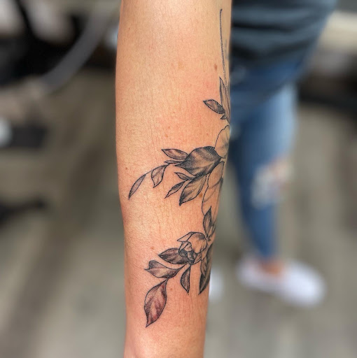 Explore tattoo ideas on thigh, creative tattoo ideas in Harrisburg, available at Capital Tattoo Company