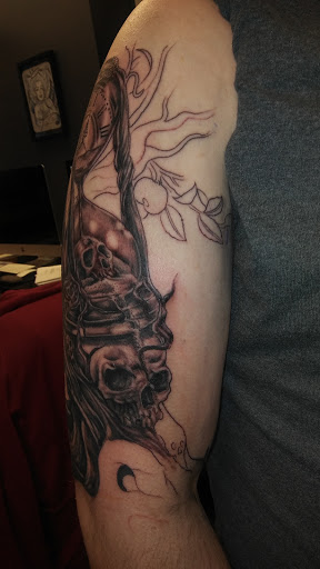 Explore name tattoo ideas chest, creative tattoo ideas in Seattle, available at Dzul Ink Lounge