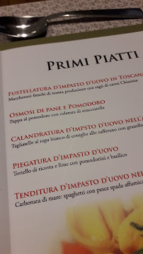 Le Officine delle Carni à Pistoia menu