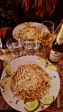 Spaghetti du Restaurant végétarien Le Grenier de Notre Dame à Paris - n°2