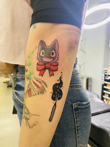 Explore cover tattoo ideas, creative tattoo ideas in Flint, available at Hive Tattoo Studio