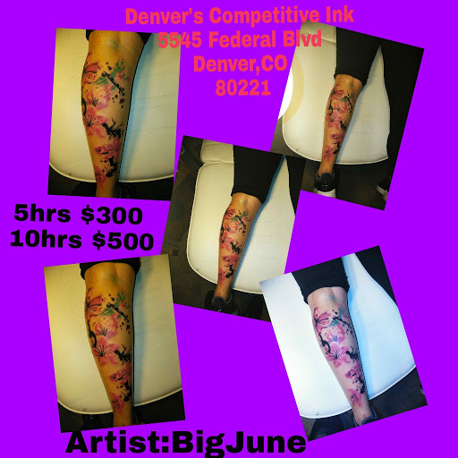 Explore tattoo ideas for faith, creative tattoo ideas in Denver, available at Denvers Competitive Ink