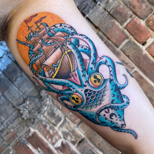 Explore money rose tattoo ideas, creative tattoo ideas in Glenwood Springs, available at Hole In the Wall Tattoos and Piercing, LLC