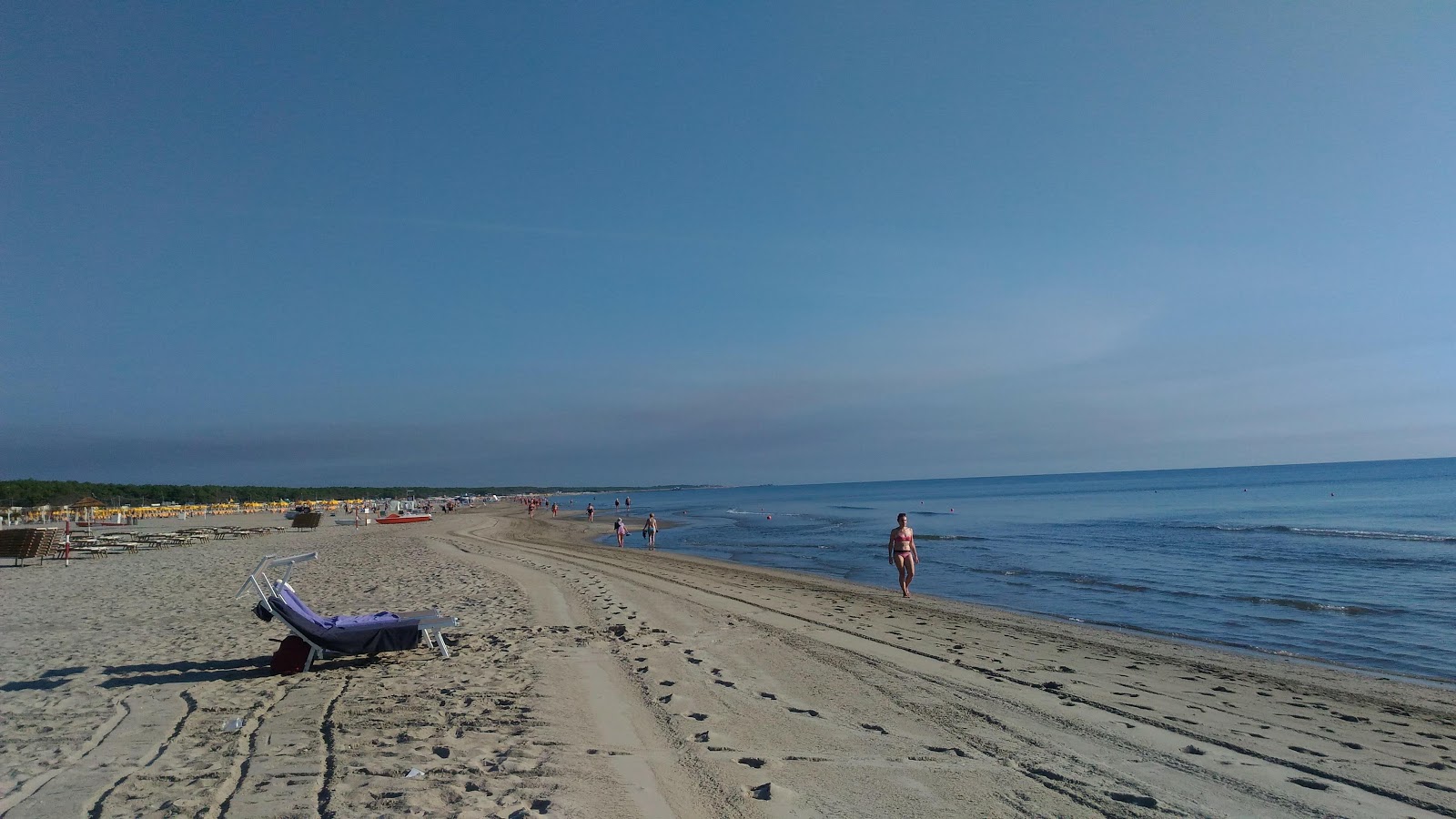 Foto van Spiaggia Marina Romea met helder fijn zand oppervlakte