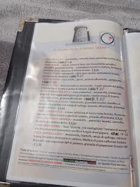 Menu / carte de Ristorante Pizzeria La Torre à Chiaromonte