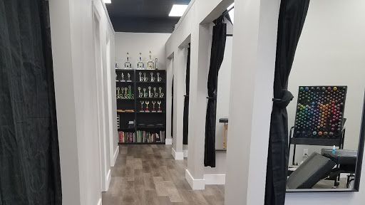 Explore breast tattoo cover up ideas, creative tattoo ideas in Pompano Beach, available at Black Hand Studio