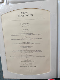 Restaurant péruvien Cevicheria Pez à Munich (le menu)