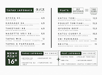 Menu du HAI HAI - Donburi & Bubble Tea à Bordeaux