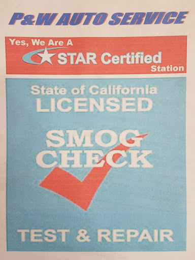 Smog Inspection Station «P & W Auto Services And smog check and repair», reviews and photos, 315 W Mission Rd, Alhambra, CA 91801, USA