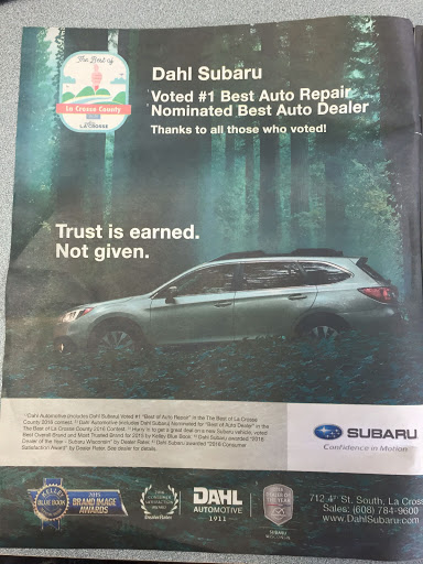 Hyundai Dealer «Dahl Hyundai Mazda Subaru», reviews and photos, 712 4th St S, La Crosse, WI 54601, USA