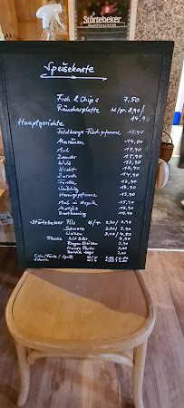 Fischereihof Frankiw à Feldberger Seenlandschaft menu