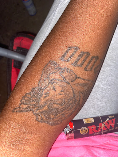 Explore butterfly semicolon tattoo ideas, creative tattoo ideas in Jamaica, available at Sons of ink