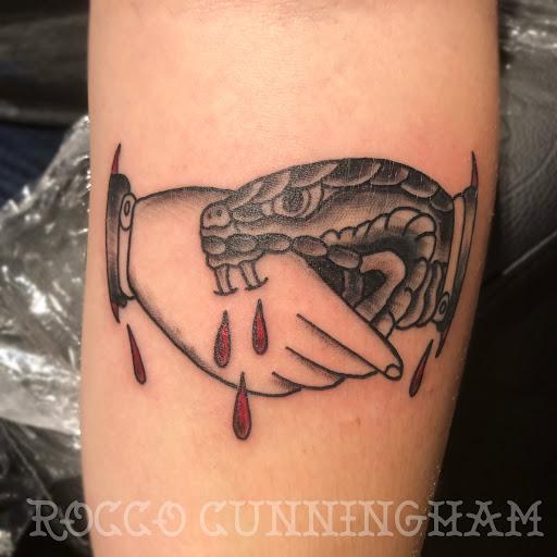 Explore archangel michael tattoo ideas, creative tattoo ideas in Bridgeport, available at Pike Street Studios Tattoo and Body Piercing