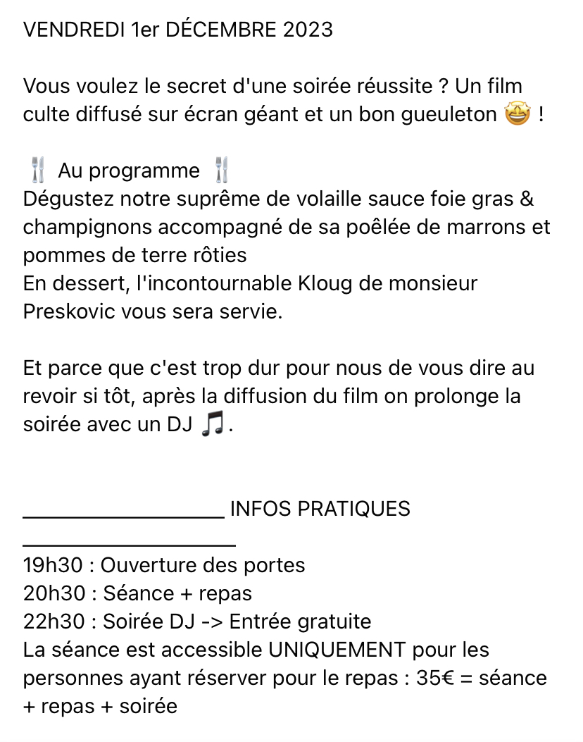 Photo n° 2 de l'avis de Aurelie.a fait le 02/12/2023 à 16:04