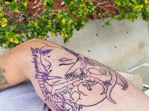 Explore darth vader tattoo ideas, creative tattoo ideas in Myrtle Beach, available at Pitbull Tattoo and Piercing Clinic