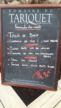 Red Store Restaurant à Lège Cap Ferret à Lège-Cap-Ferret menu