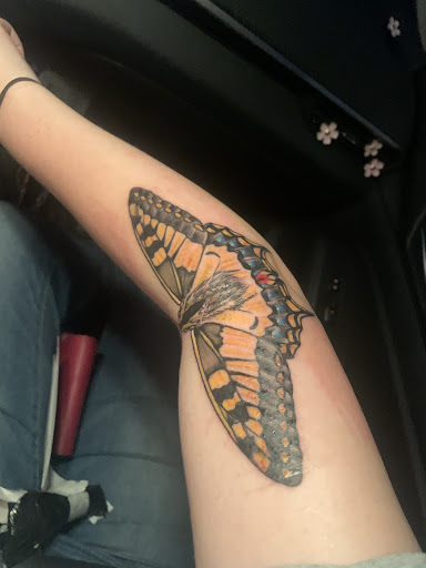 Explore bowhunting tattoo ideas, creative tattoo ideas in Hackettstown, available at First Place Tattoos