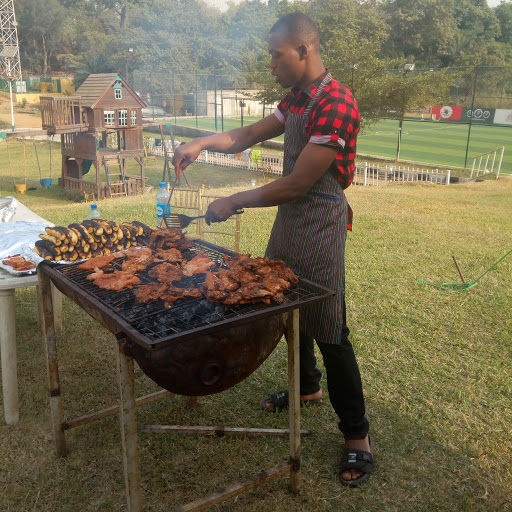 Emerald Park, Bush Bar, Funmilayo Ransome Kuti Rd, Garki, Abuja, Nigeria, Barbecue Restaurant, state Niger