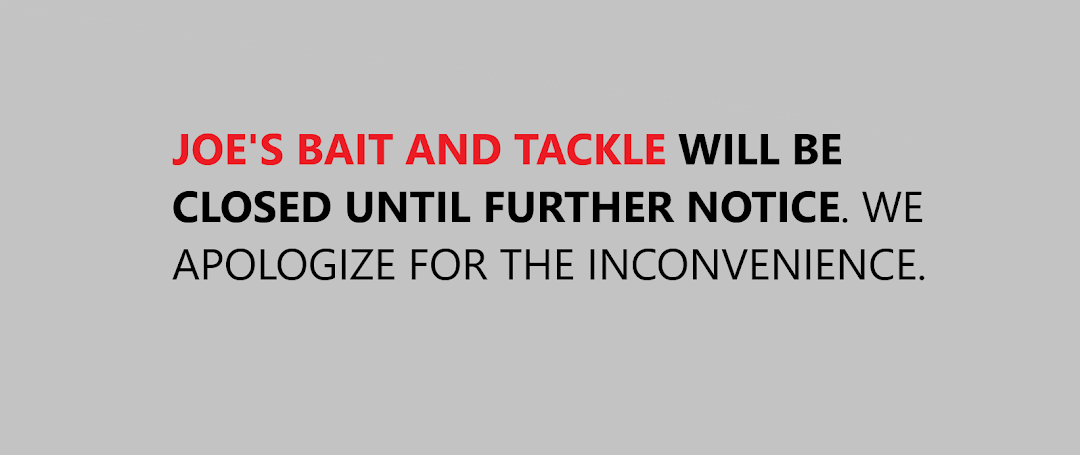 Joes Bait and Tackle
