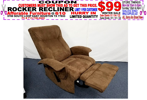 Furniture Store «Affordable Furniture 610», reviews and photos, 5700 South Loop E F, Houston, TX 77033, USA