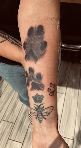 Explore frog tattoo ideas, creative tattoo ideas in Virginia Beach, available at Sandbridge Tattoo