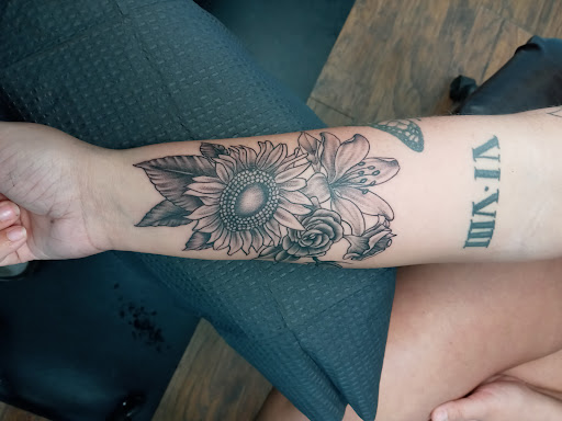 Explore nana tattoo ideas, creative tattoo ideas in Calhoun, available at Velvet Panther Tattoo and Piercing