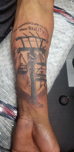 Explore neck tattoos for men ideas, creative tattoo ideas in Allentown, available at Shark City Tattoos