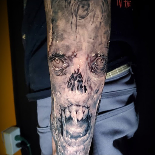 Explore sunrise tattoo ideas, creative tattoo ideas in Ambler, available at Tattoo GalaxyAmbler Piercing & Custom Tattoos
